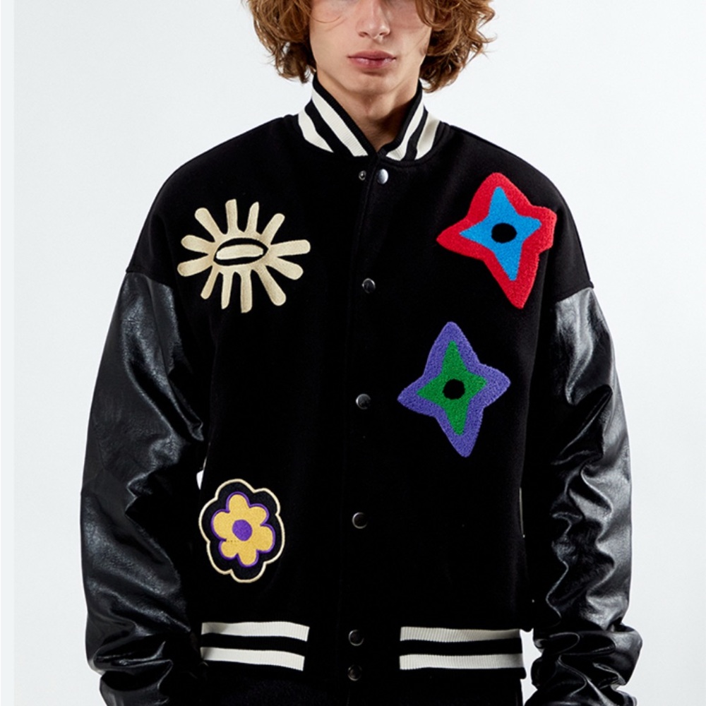 Pacsun Heart Of Stone Varsity Jacket